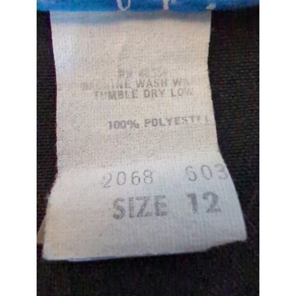 VTG Styletrix Black Open Front Light Weight Blazer Jacket women's size 12 U.S.A. - Picture 3 of 5